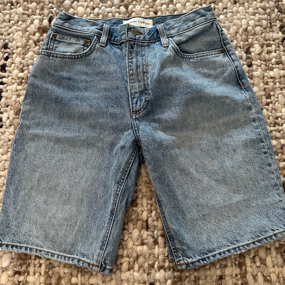 Aritzia denim shorts
